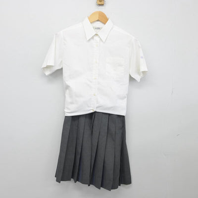 【中古】神奈川県 桐蔭学園高等学校 女子制服 3点（シャツ・スカート）sf026617