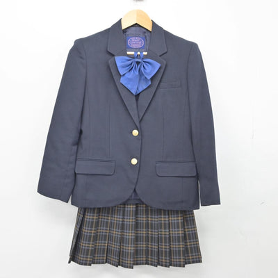 【中古】東京都 昭和高等学校 女子制服 3点（ブレザー・スカート）sf026618