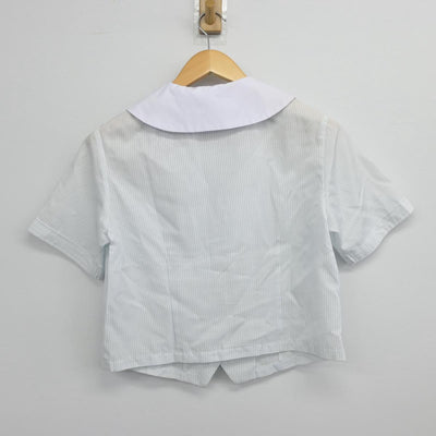 【中古】長崎県 真城中学校 女子制服 2点（シャツ）sf026624