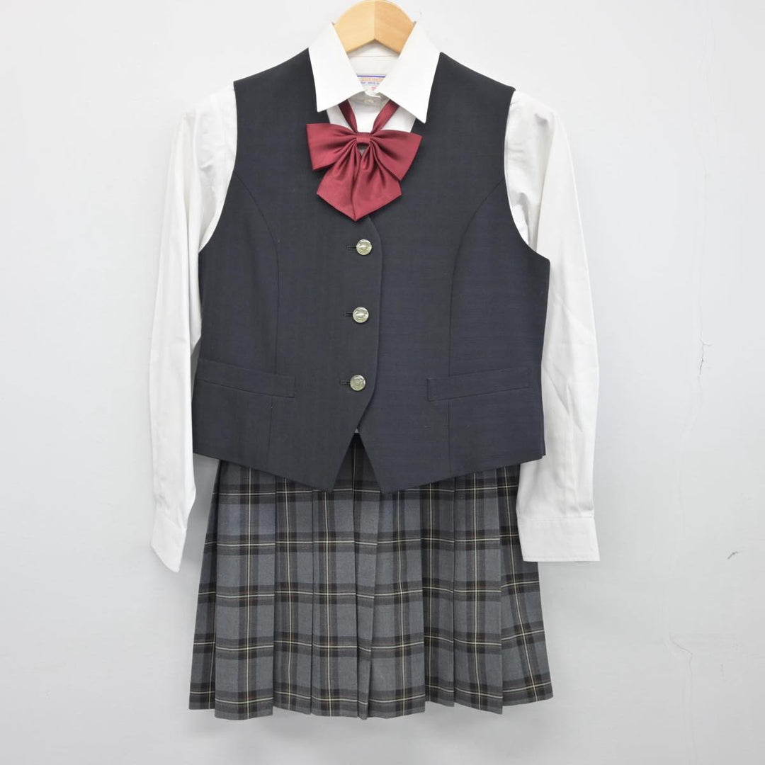 【中古制服】埼玉県 栄東高等学校 女子制服 7点（ブレザー・シャツ・ベスト・スカート）sf026640【リサイクル学生服】 | 中古制服通販パレイド