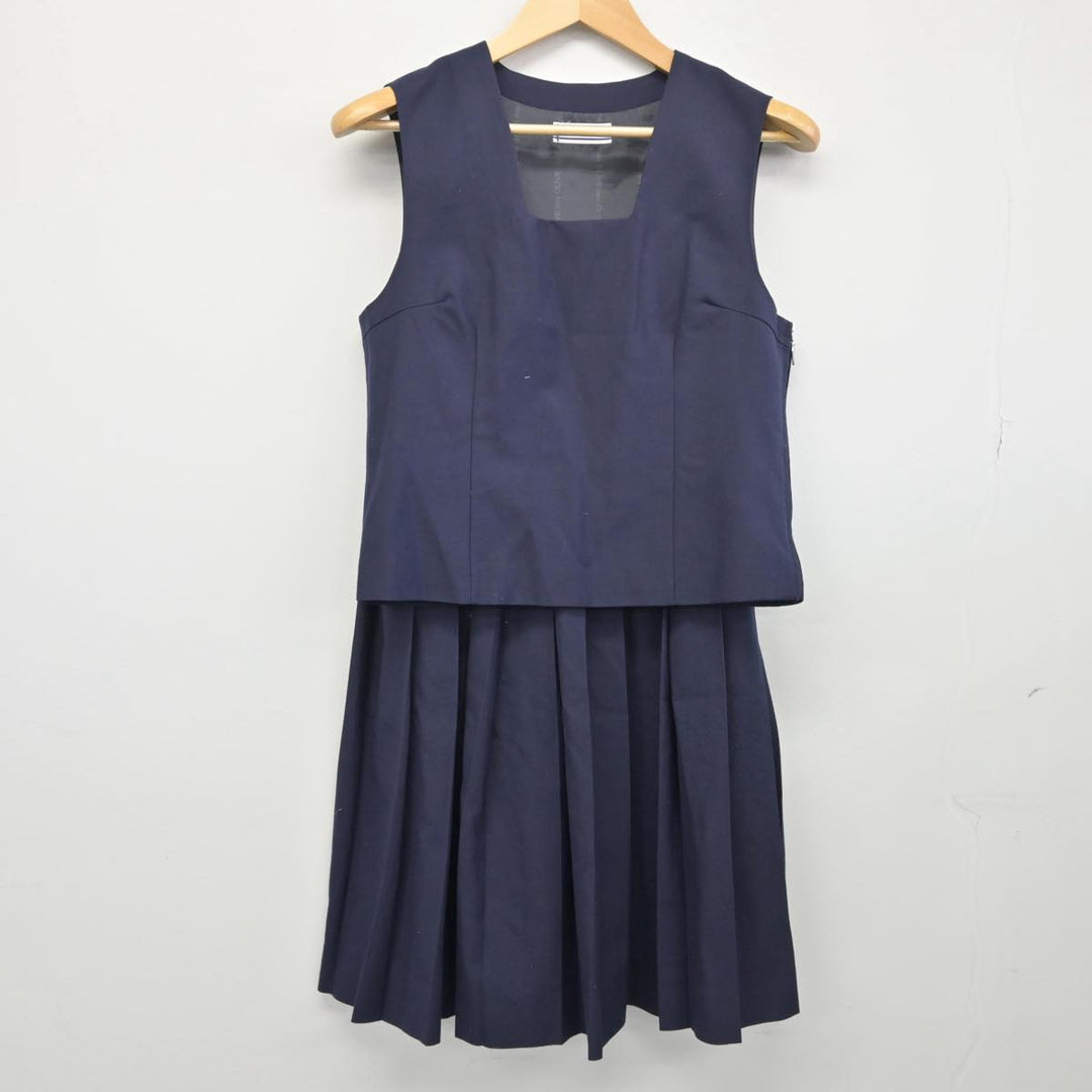 中古制服】埼玉県 南浦和中学校 女子制服 3点（ブレザー・ベスト