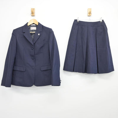 【中古】埼玉県 与野高等学校 女子制服 3点（ブレザー・スカート）sf026644