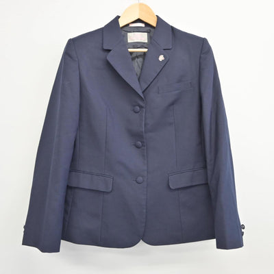 【中古】埼玉県 与野高等学校 女子制服 3点（ブレザー・スカート）sf026644