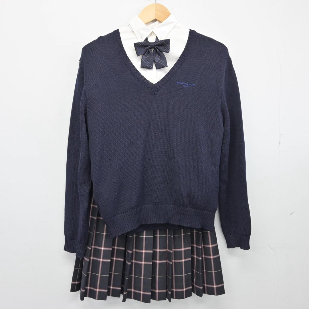 【中古制服】埼玉県 東京成徳大学深谷高等学校 女子制服 5点（ブレザー・シャツ・ニット・スカート）sf026660【リサイクル学生服】 |  中古制服通販パレイド