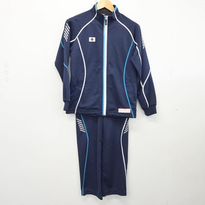 【中古】埼玉県 東京成徳大学深谷高等学校 女子制服 2点（ジャージ 上・ジャージ 下）sf026662