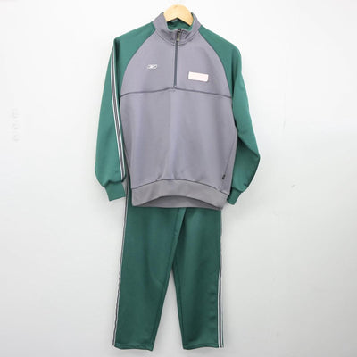 【中古】埼玉県 大宮高等学校 女子制服 2点（ジャージ 上・ジャージ 下）sf026670