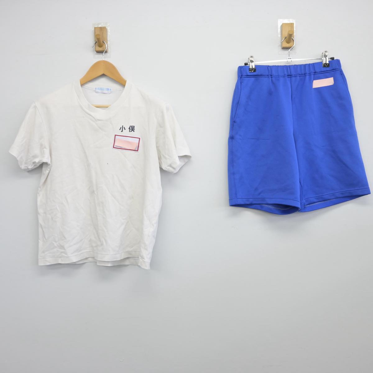 【中古】三重県 小俣中学校 女子制服 2点（体操服 上・体操服 下）sf026712