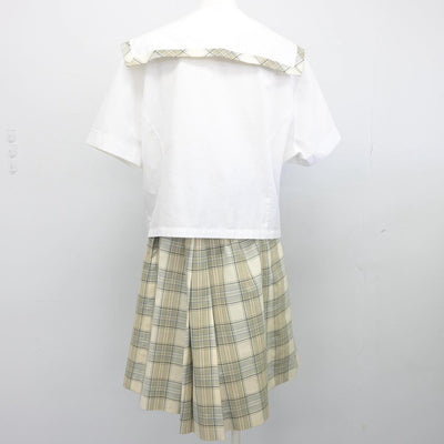 【中古】長野県 松商学園高等学校 女子制服 3点（セーラー服・ニット・スカート）sf026716