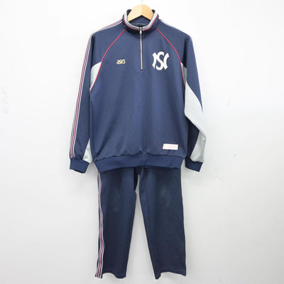 【中古】埼玉県 杉戸農業高等学校 女子制服 2点（ジャージ 上・ジャージ 下）sf026729