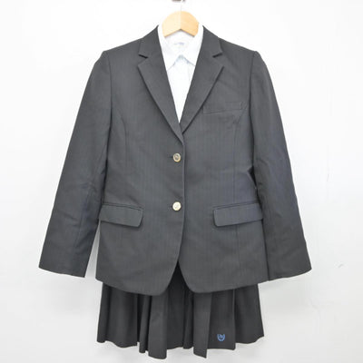 【中古】埼玉県 杉戸農業高等学校 女子制服 3点（ブレザー・シャツ・スカート）sf026732