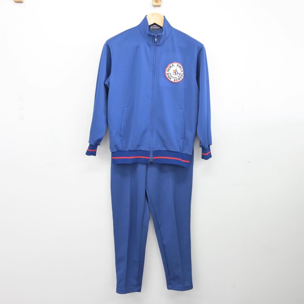 【中古】福岡県 精華女子高等学校/吹奏楽部 女子制服 2点（部活ユニフォーム 上・部活ユニフォーム 下）sf026738