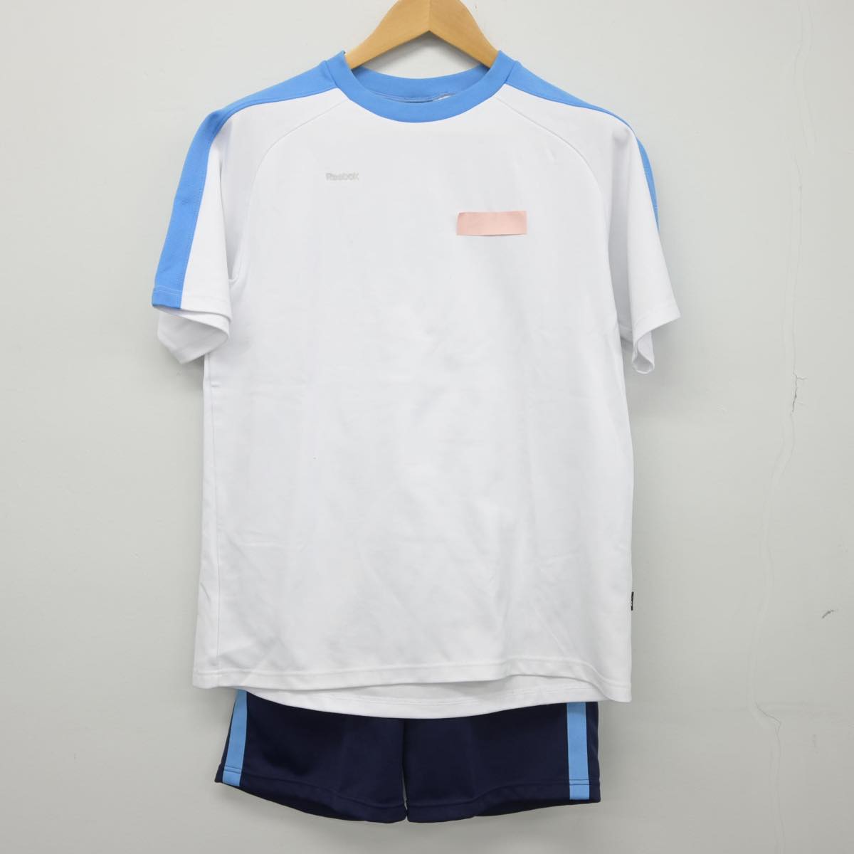 【中古】福岡県 福智高等学校 女子制服 2点（体操服 上・体操服 下）sf026769