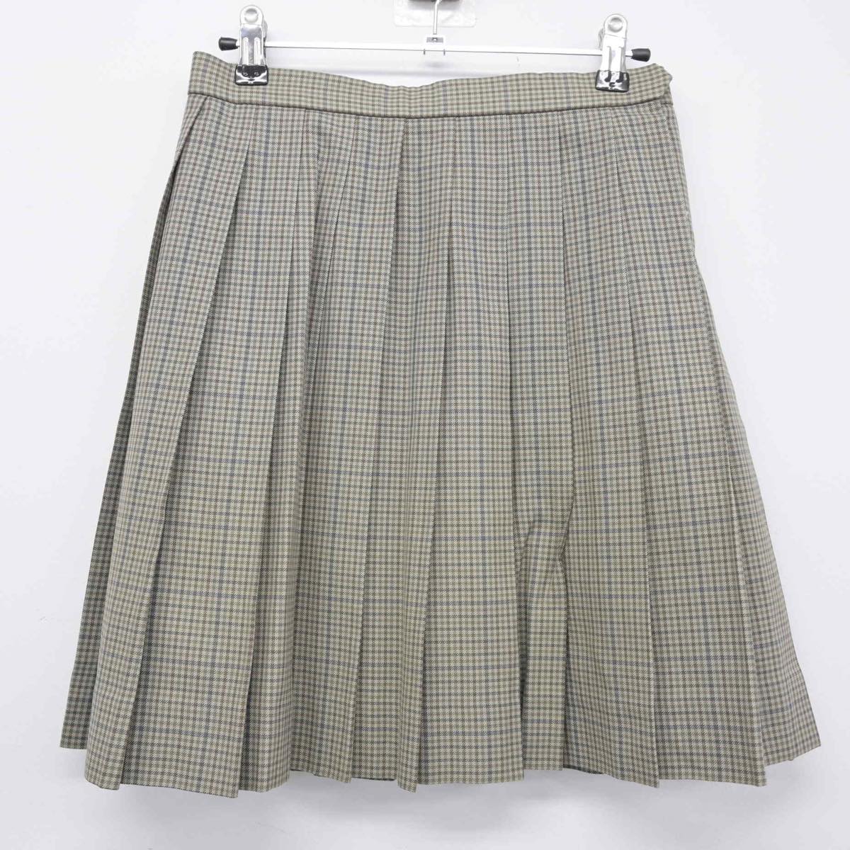 【中古】東京都 帝京高等学校/旧モデル 女子制服 3点（シャツ・ニットベスト・スカート）sf026778