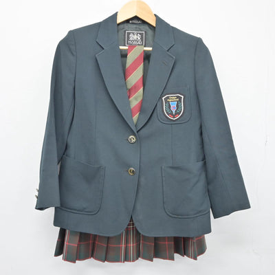 【中古】岐阜県 中京高等学校/旧モデル 女子制服 4点（ブレザー・スカート）sf026787