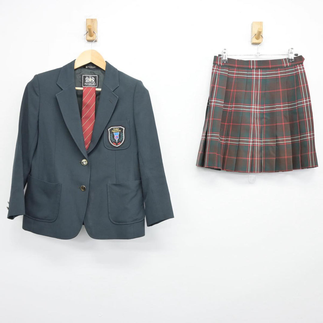 【中古制服】岐阜県 中京高等学校/旧モデル 女子制服 4点（ブレザー・スカート）sf026787【リサイクル学生服】 | 中古制服通販パレイド