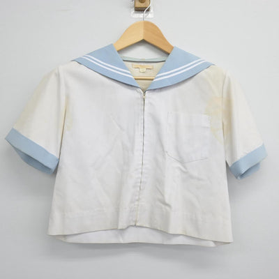 【中古】岐阜県 中京高等学校/旧モデル 女子制服 2点（セーラー服・スカート）sf026789