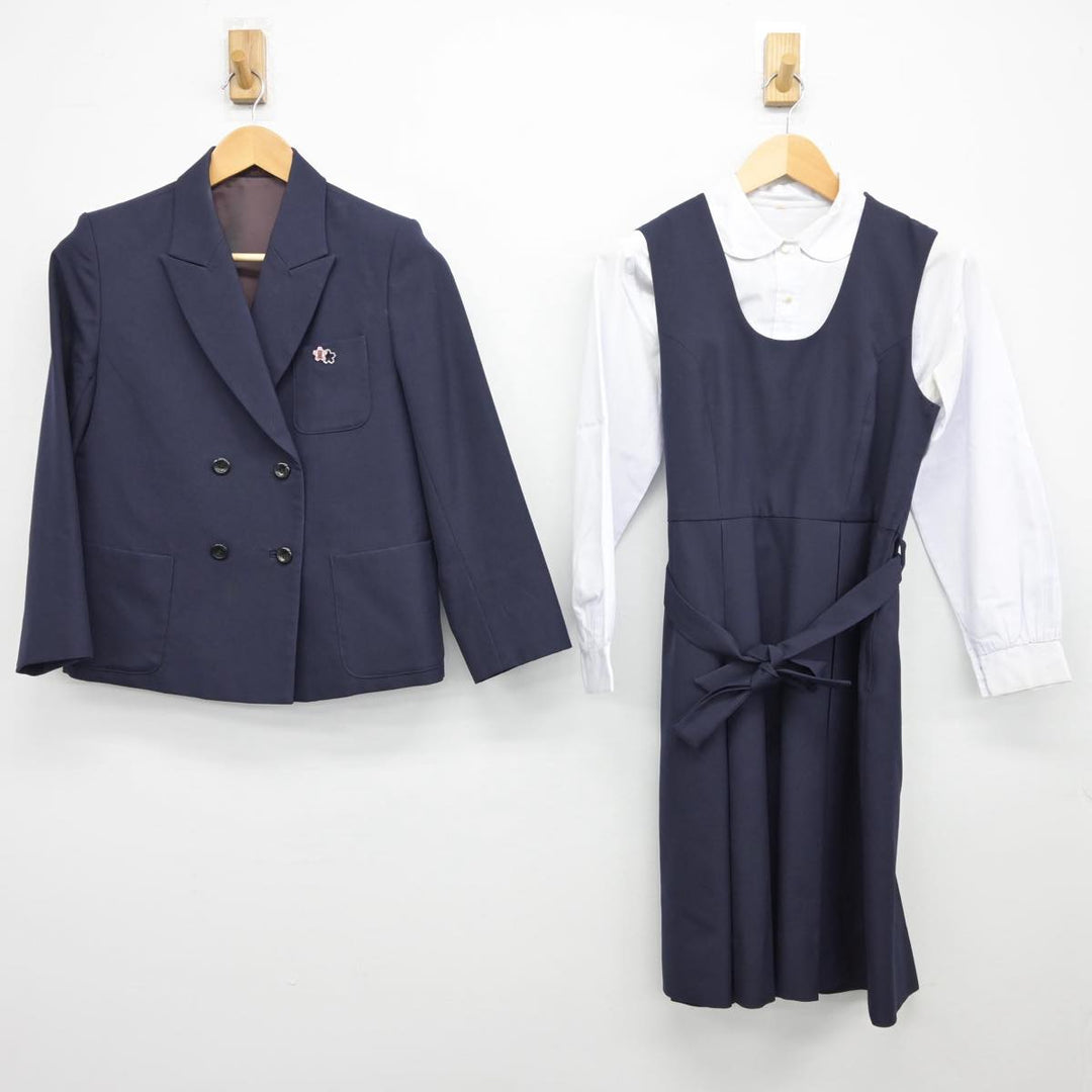 中古制服】東京都 桜蔭学園 桜蔭高等学校 女子制服 4点（ブレザー・シャツ・ジャンパースカート）sf026791【リサイクル学生服】 |  中古制服通販パレイド