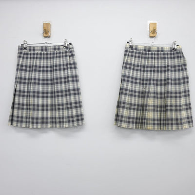 【中古】岐阜県 中京高等学校/旧モデル 女子制服 2点（スカート・スカート）sf026800