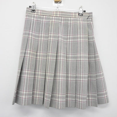 【中古】東京都 久留米西高等学校 女子制服 2点（シャツ・スカート）sf026809