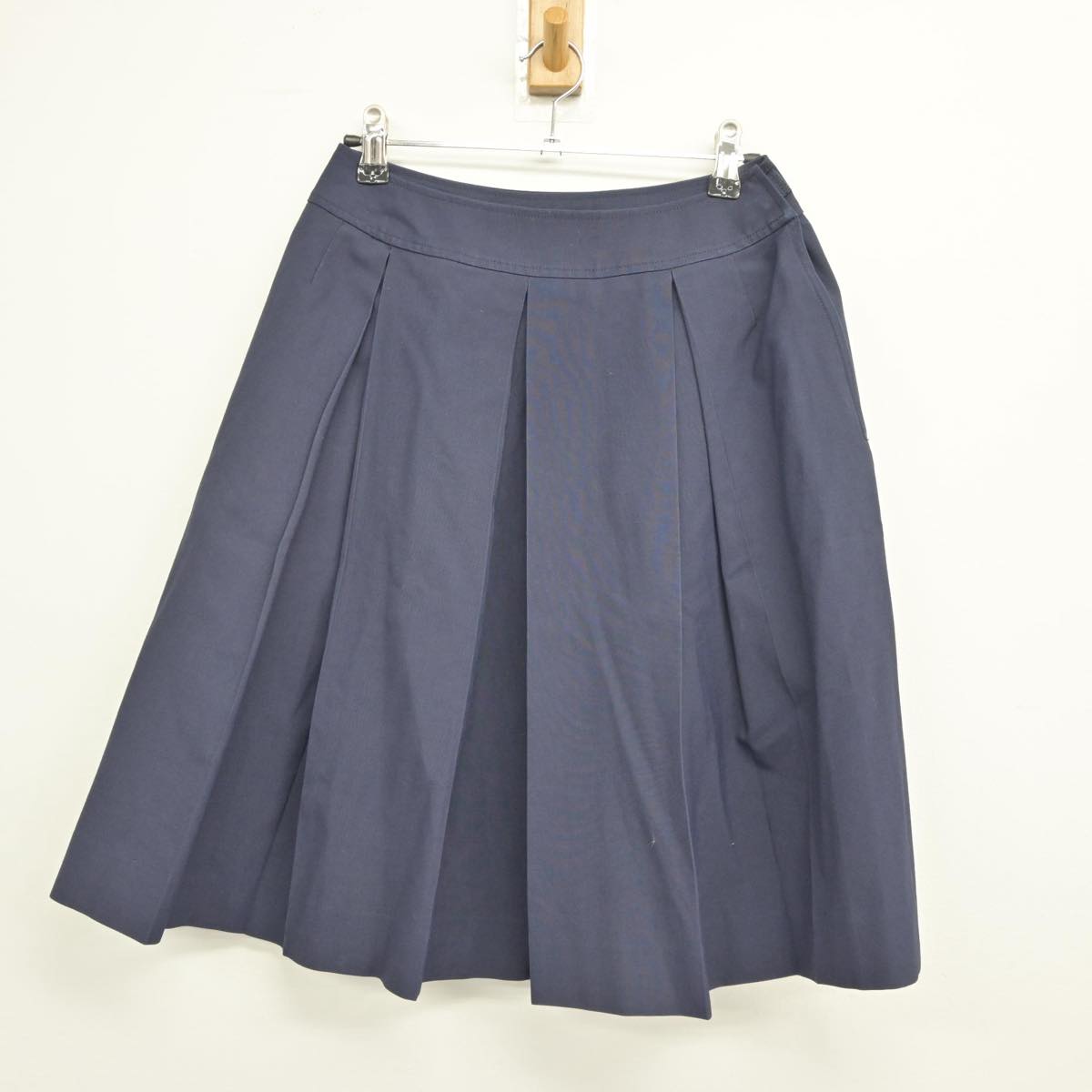 【中古】埼玉県 与野高等学校 女子制服 2点（ベスト・スカート）sf026829