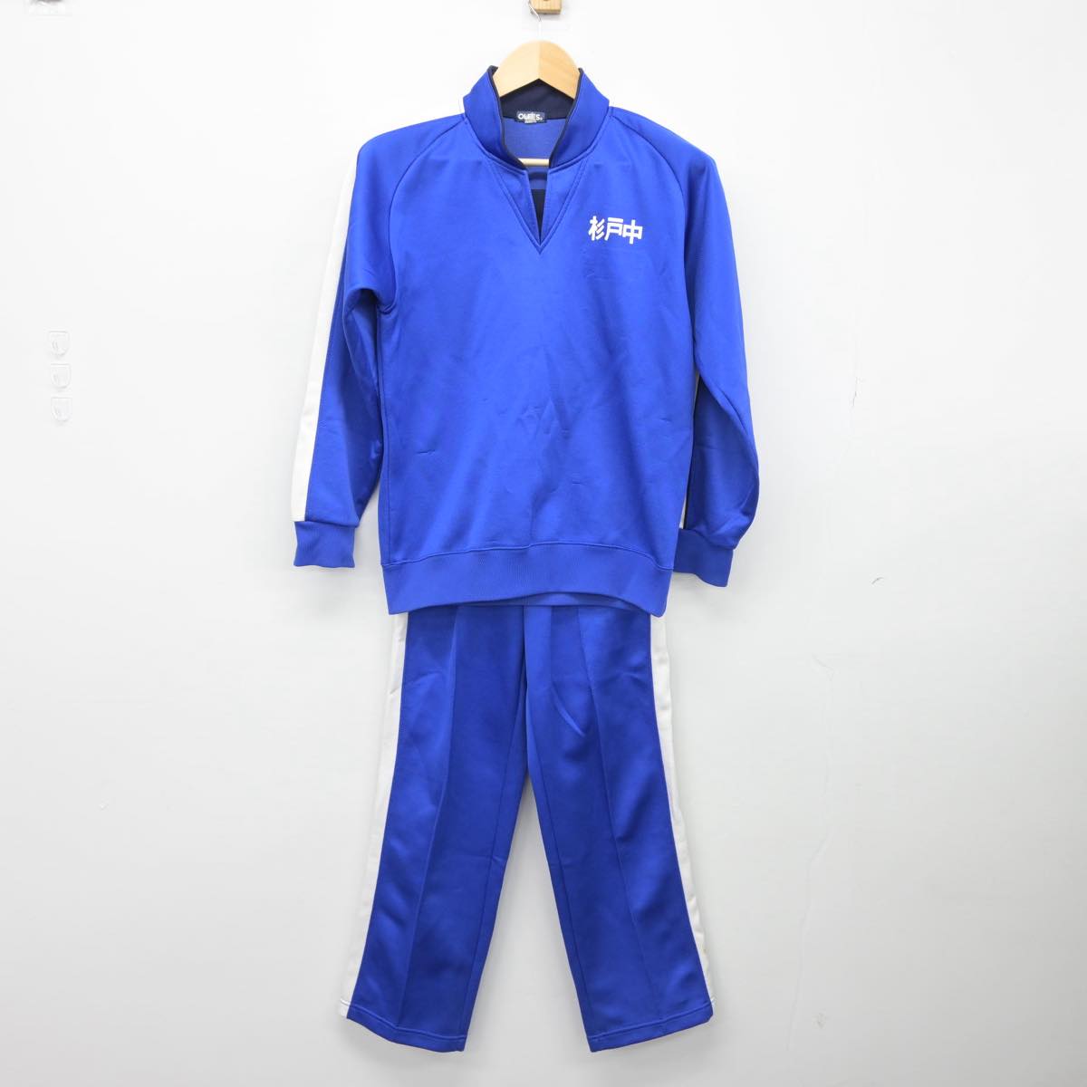 【中古】埼玉県 杉戸中学校 女子制服 2点（ジャージ 上・ジャージ 下）sf026832