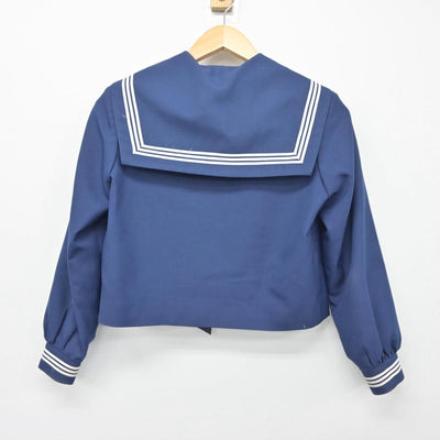 【中古】兵庫県 大津中学校 女子制服 2点（セーラー服）sf026848