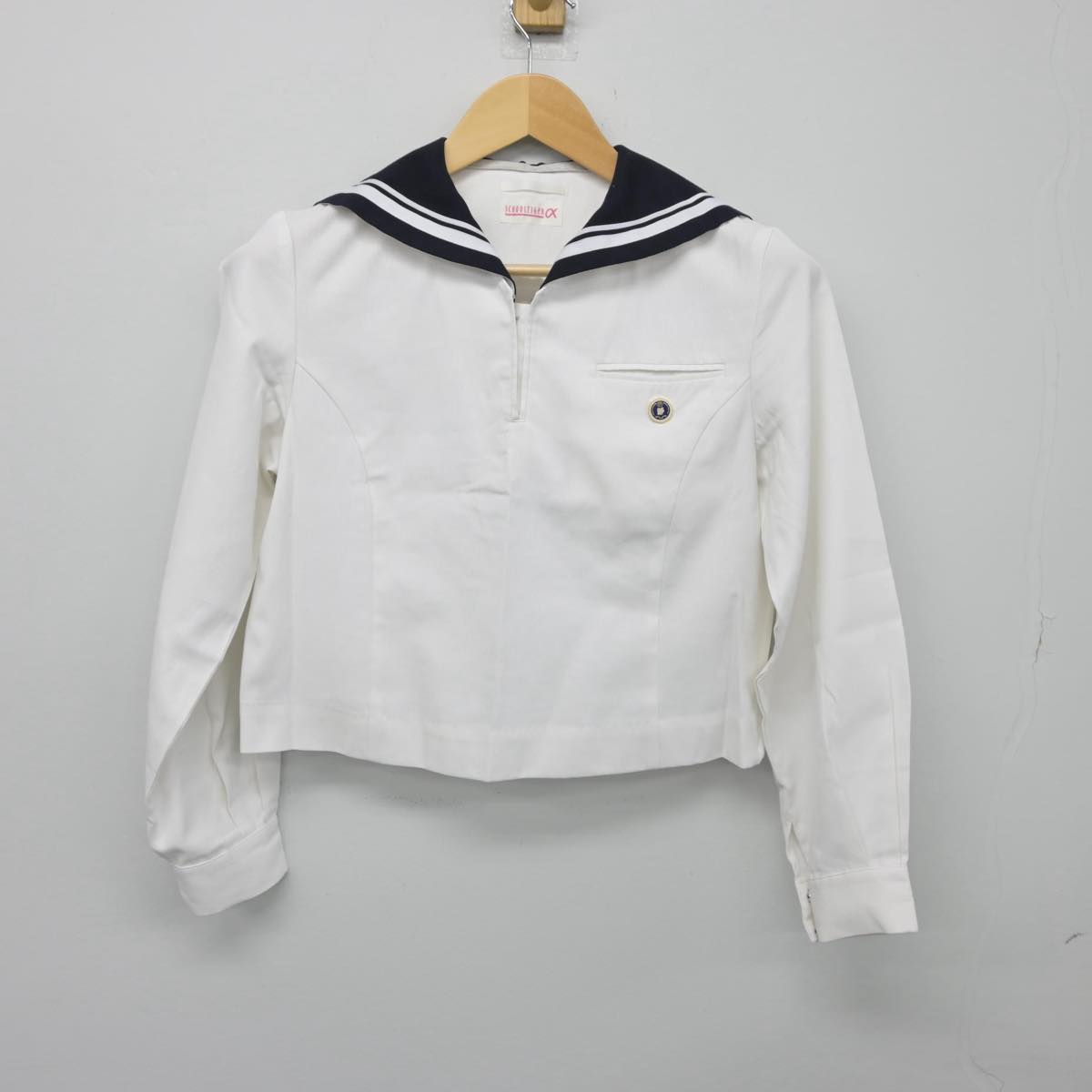 【中古】北海道 札幌静修高等学校 女子制服 1点（セーラー服）sf026854