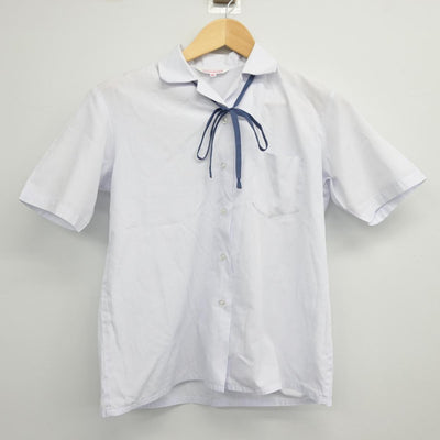 【中古】兵庫県 大津中学校 女子制服 4点（シャツ・ベスト・スカート）sf026855