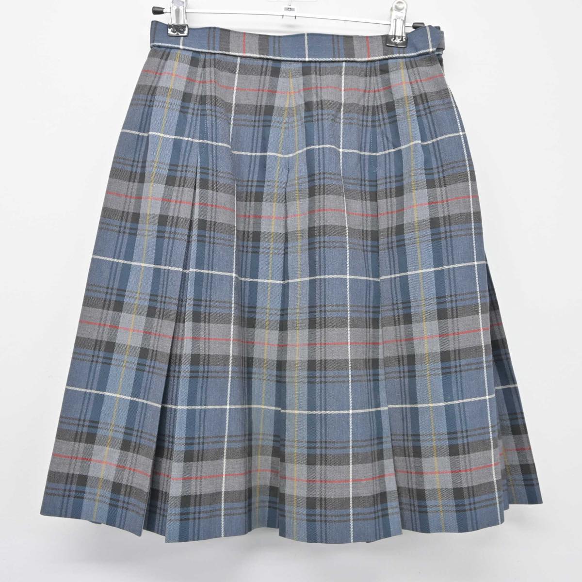 【中古】東京都 国士舘高等学校 女子制服 2点（ニット・スカート）sf026892