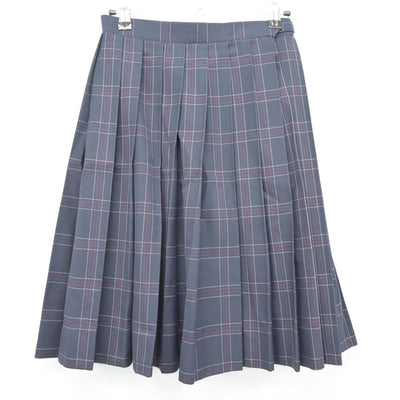 【中古】東京都 第二大島中学校 女子制服 5点（ブレザー・シャツ・ニット・スカート）sf026898