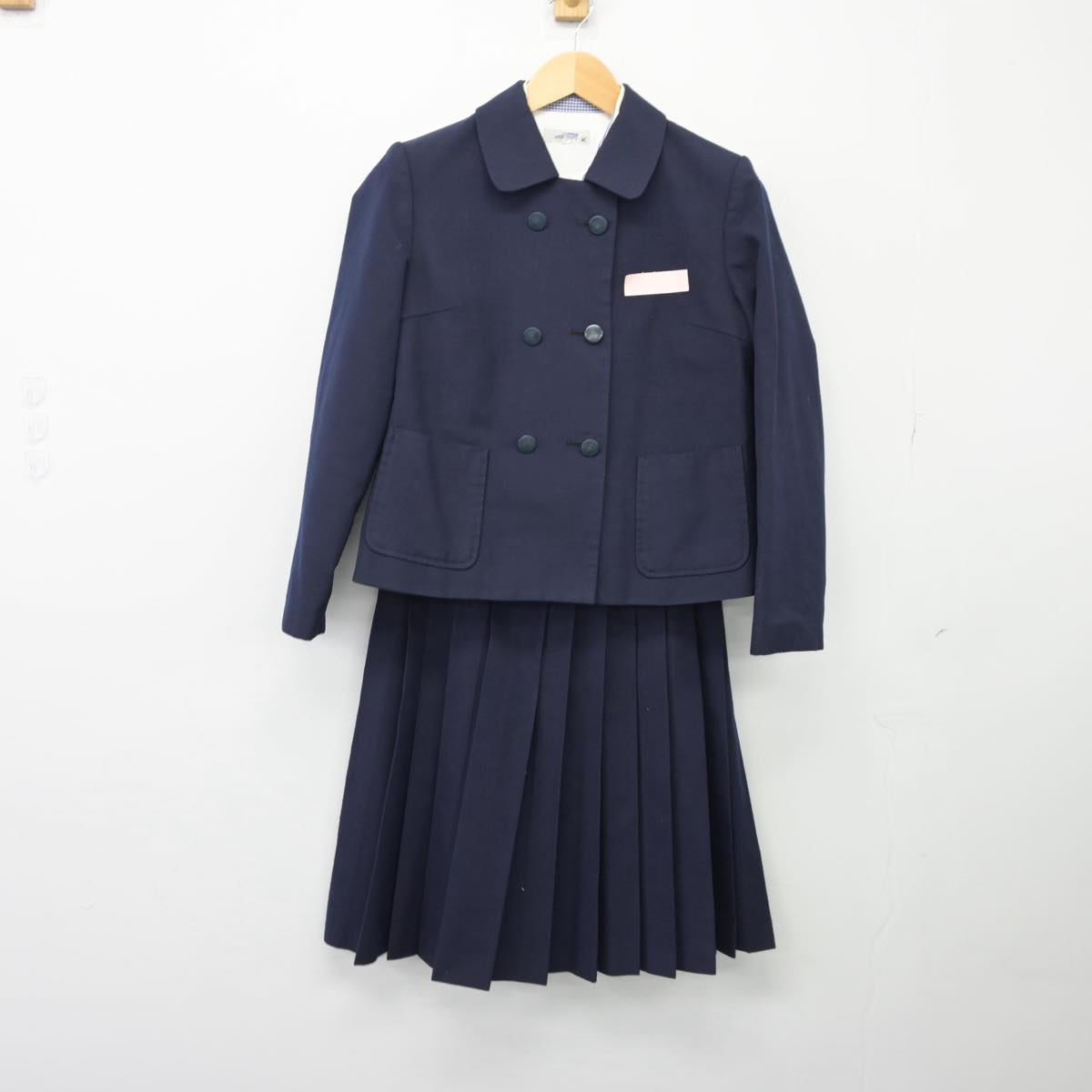 【中古】宮崎県 大淀中学校 女子制服 3点（ブレザー・シャツ・スカート）sf026902