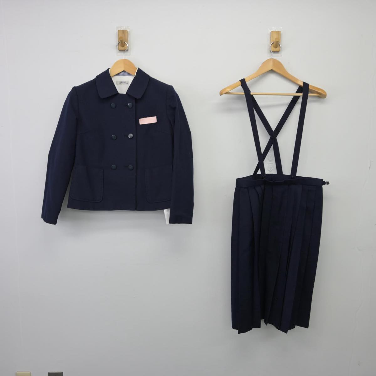 【中古】宮崎県 大淀中学校 女子制服 3点（ブレザー・シャツ・スカート）sf026902