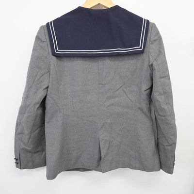 【中古】福岡県 精華女子高等学校 女子制服 3点（ブレザー・ジャンパースカート）sf026930