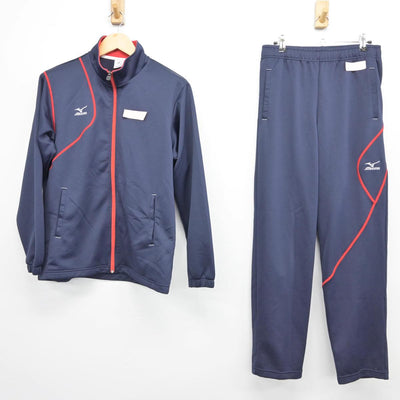 【中古】千葉県 千葉英和高等学校 女子制服 2点（ジャージ 上・ジャージ 下）sf026946