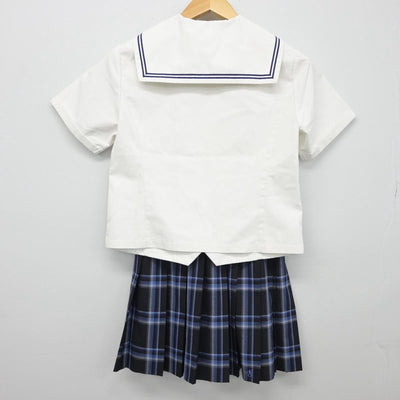 【中古】三重県 青峰高等学校 女子制服 3点（セーラー服・スカート）sf026964