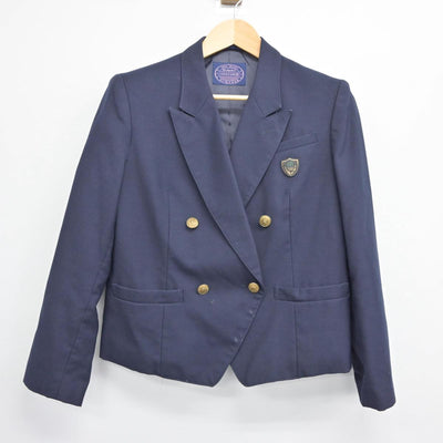 【中古】千葉県 幕張総合高等学校 女子制服 4点（ブレザー・スカート）sf026965