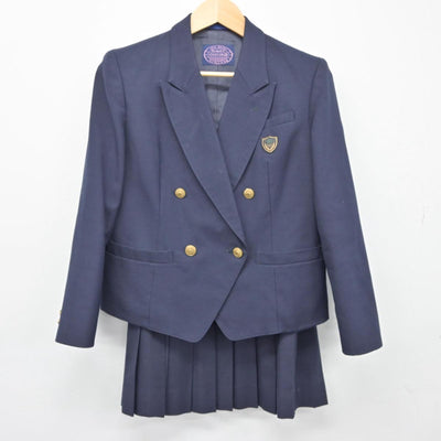 【中古】千葉県 幕張総合高等学校 女子制服 2点（ブレザー・スカート）sf026966