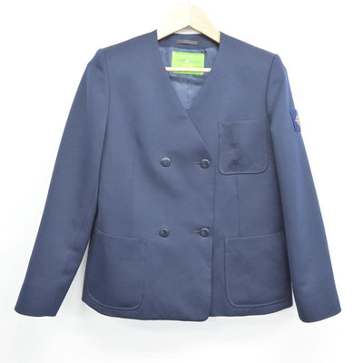 【中古】岩手県 江釣子中学校 女子制服 2点（ブレザー・スカート）sf026970