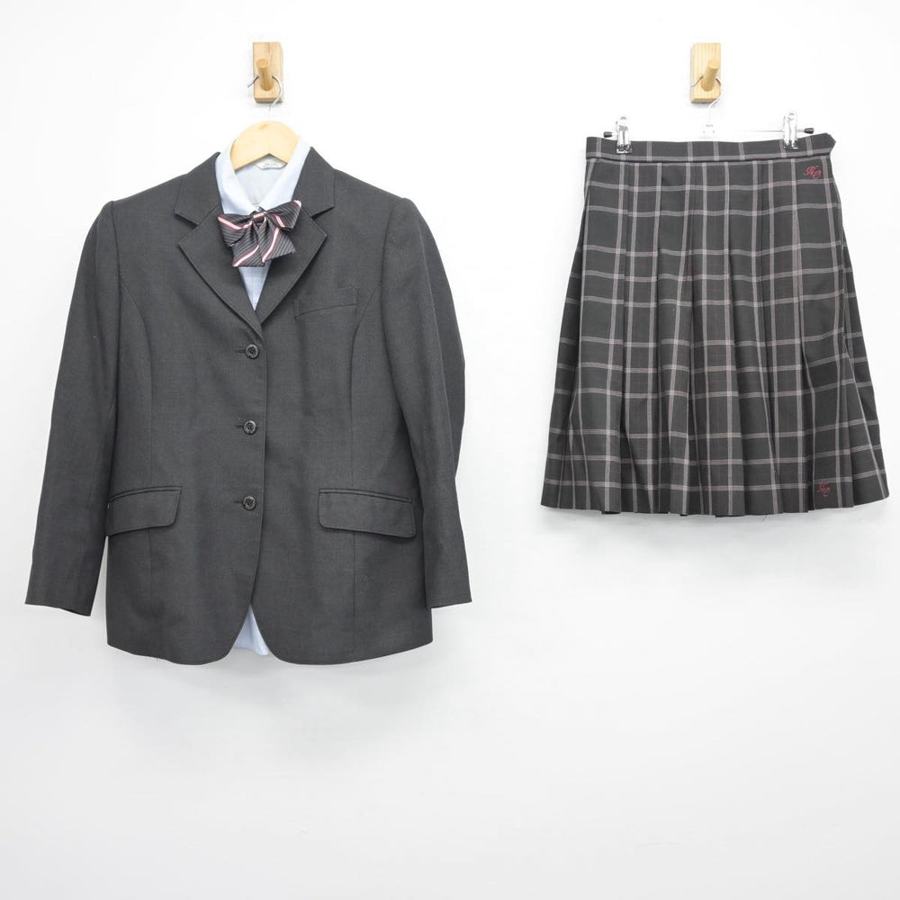 【中古】千葉県 流山おおたかの森高等学校 女子制服 4点（ブレザー・シャツ・スカート）sf026974