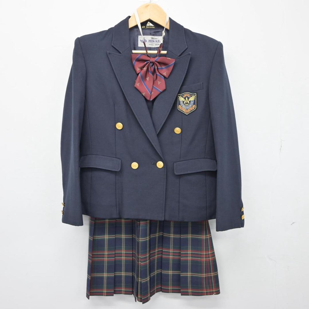 【中古制服】群馬県 前橋育英高等学校 女子制服 4点（ブレザー・ニット・スカート）sf026977【リサイクル学生服】 | 中古制服通販パレイド