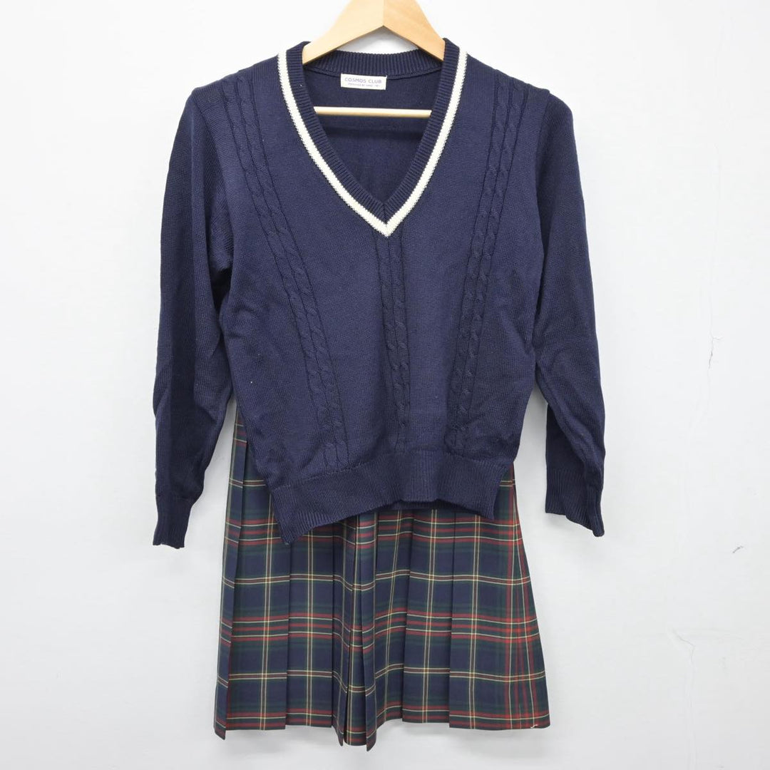 【中古制服】群馬県 前橋育英高等学校 女子制服 4点（ブレザー・ニット・スカート）sf026977【リサイクル学生服】 | 中古制服通販パレイド