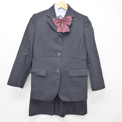 【中古】福島県 福島高等学校 女子制服 4点（ブレザー・シャツ・スカート）sf026983