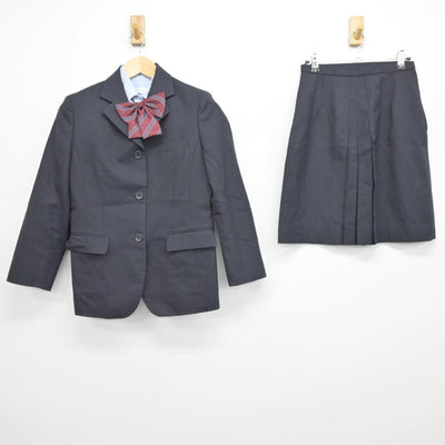 【中古】福島県 福島高等学校 女子制服 4点（ブレザー・シャツ・スカート）sf026983