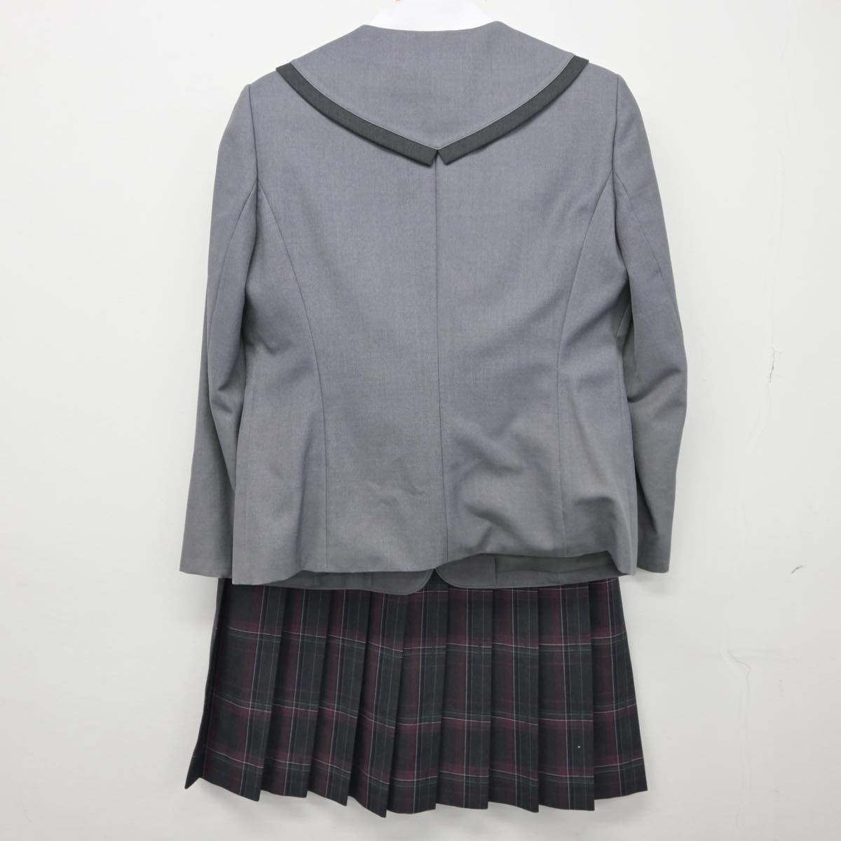 【中古】熊本県 松橋高等学校 女子制服 4点（ブレザー・シャツ・スカート）sf026985