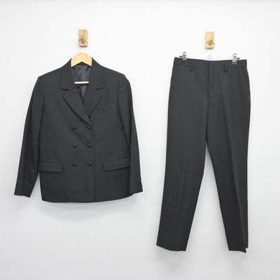 【中古】千葉県 京葉高等学校 女子制服 2点（ブレザー・ズボン）sf027009