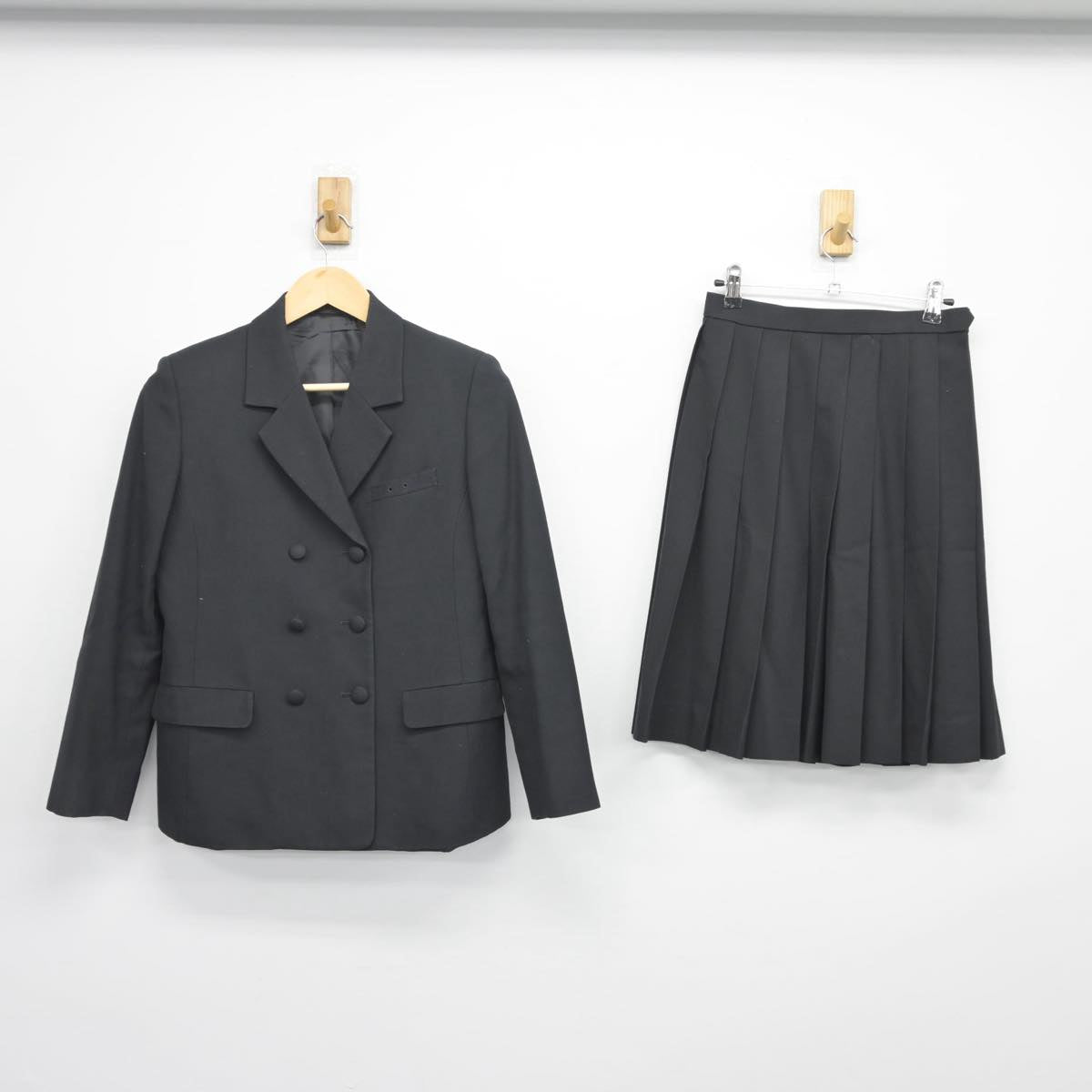 【中古】千葉県 京葉高等学校 女子制服 2点（ブレザー・スカート）sf027010