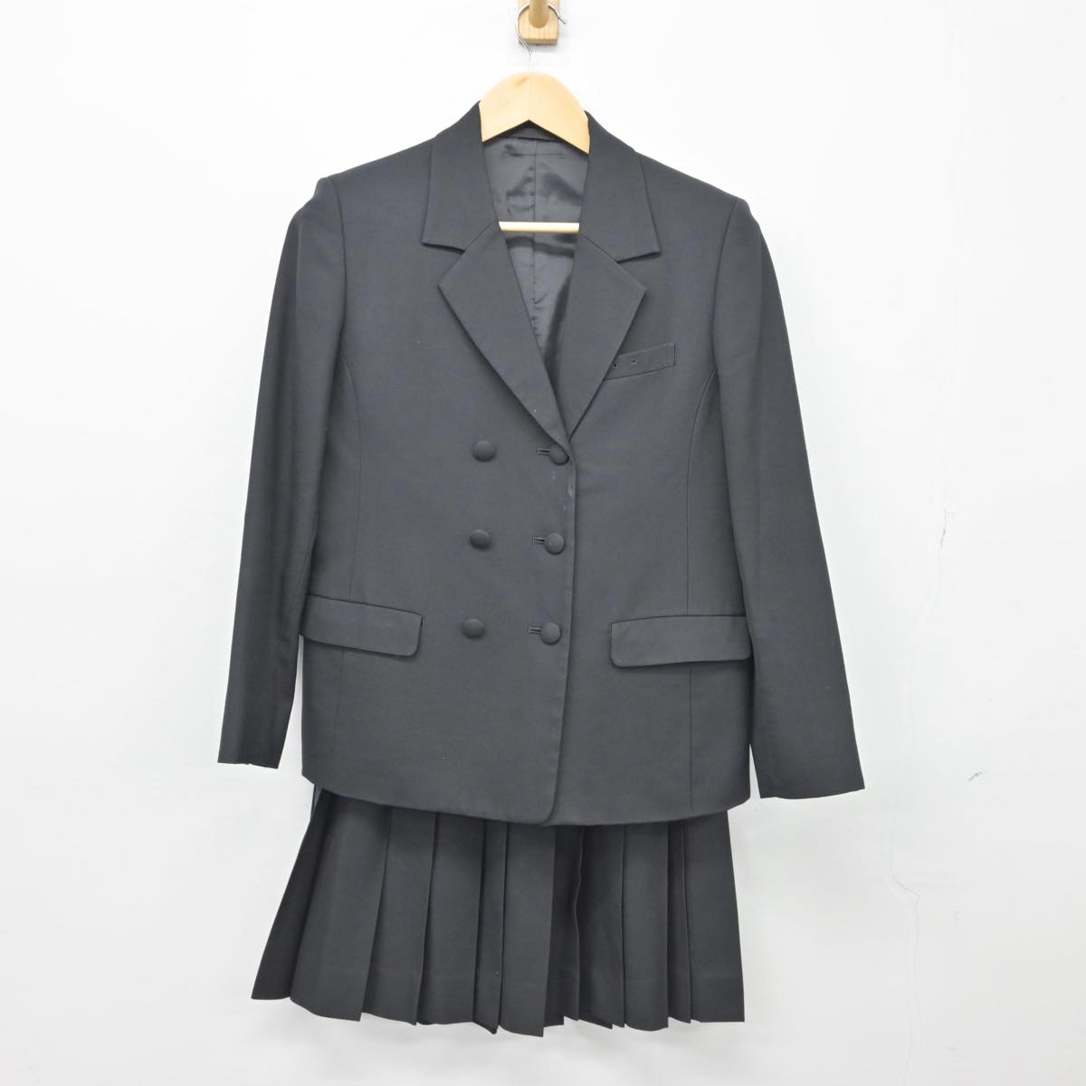 【中古】千葉県 京葉高等学校 女子制服 2点（ブレザー・スカート）sf027011