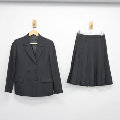 【中古】千葉県 京葉高等学校 女子制服 2点（ブレザー・スカート）sf027011