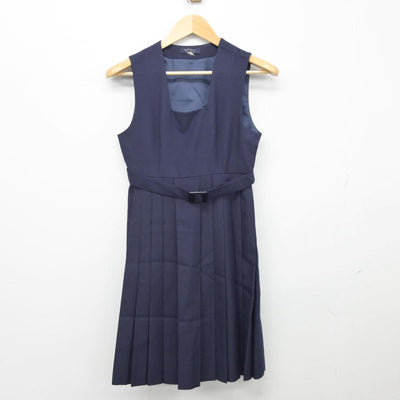 【中古】熊本県 人吉第二中学校 女子制服 3点（セーラー服・ジャンパースカート）sf027023