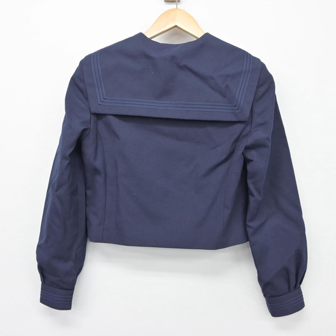 中古制服】徳島県 脇町高等学校 女子制服 2点（セーラー服・スカート